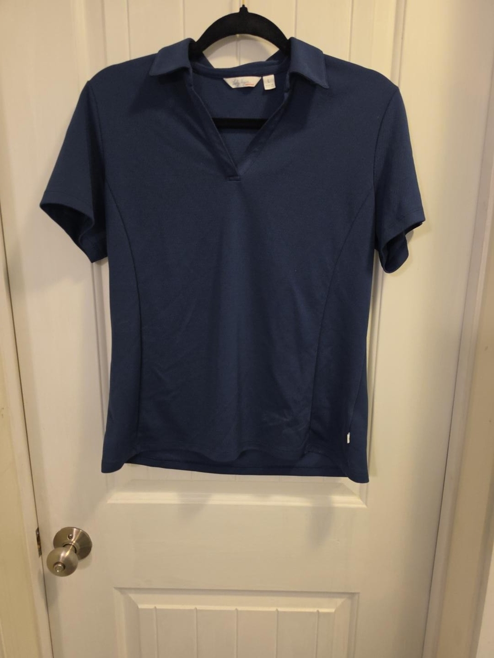 Lady Hagen Essentials Navy Women’s Golf Polo Size Large